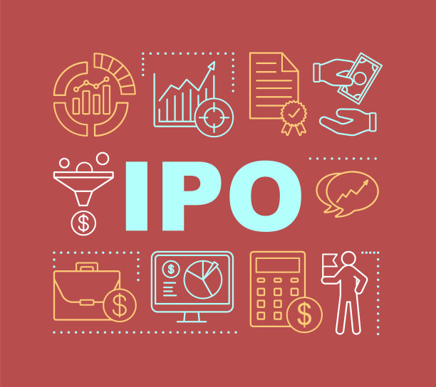 IPO词概念横幅图片下载