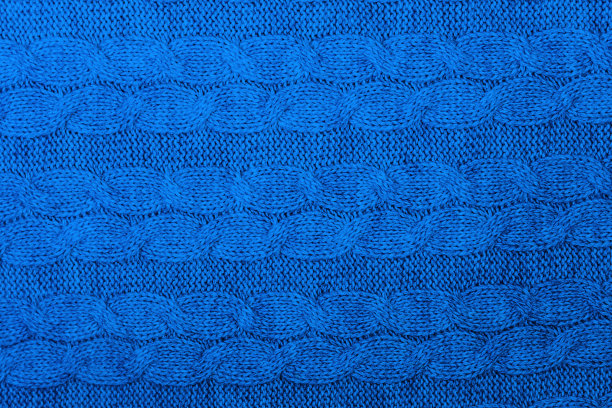 蓝色2020题词。蓝色针织质地。图片下载