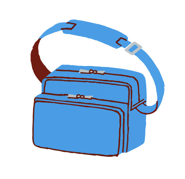 为日本学生设计的书包插图图片下载