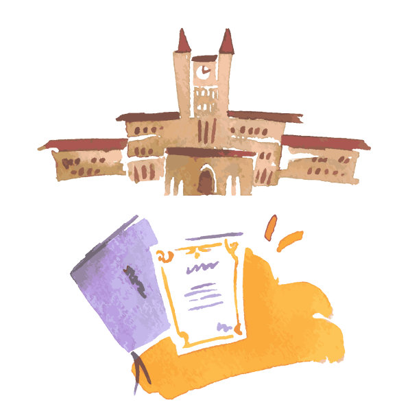 大学和文凭说明图片下载