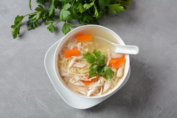 面条鸡汤图片下载