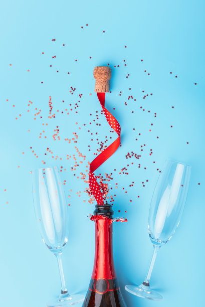 假日香槟图片下载