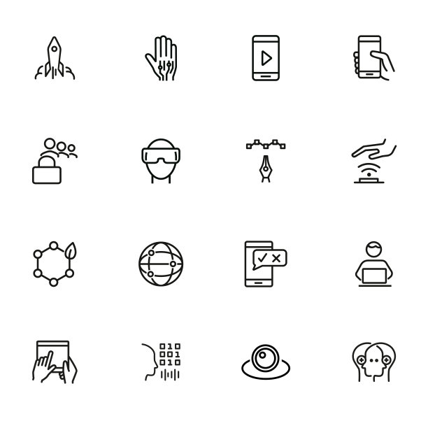 IT启动线图标设置图片下载