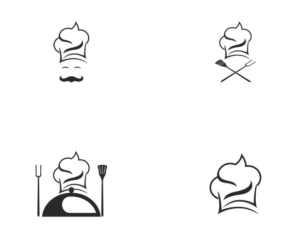 厨师图标设计矢量图片下载