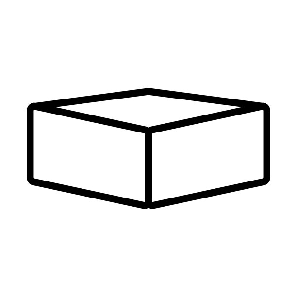 大框图标矢量。孤立轮廓符号插图图片下载