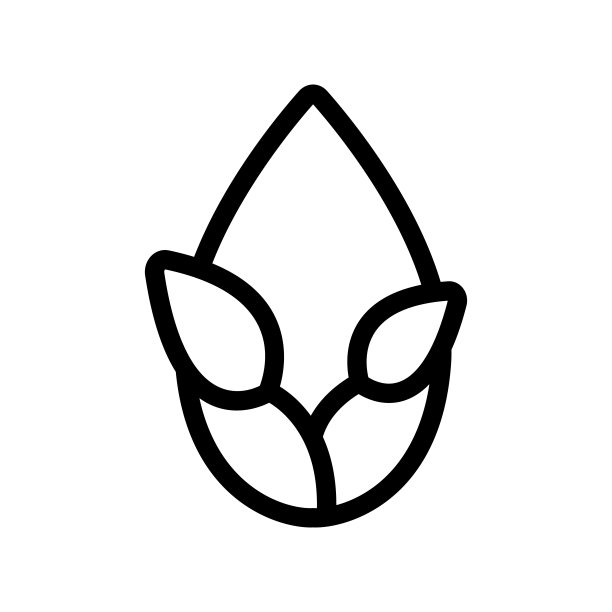 跌落生态图标矢量。孤立轮廓符号插图图片下载