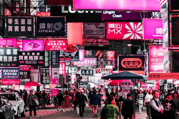 香港九龙街图片下载