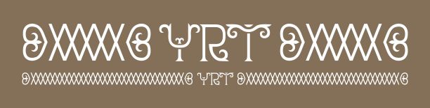 带装饰的蒙古包。图片下载