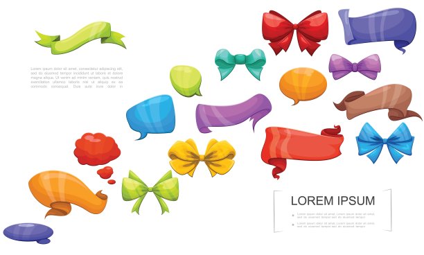 卡通装饰元素模板图片下载