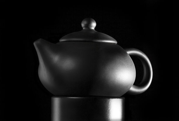 陶土中国茶壶低调图片下载