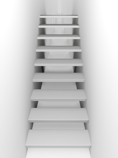 走廊上有台阶的楼梯图片下载