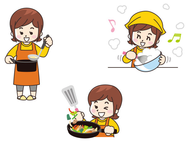 家庭主妇的工作不同图片下载