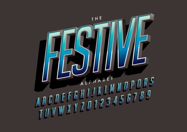 程式化的字母图片下载