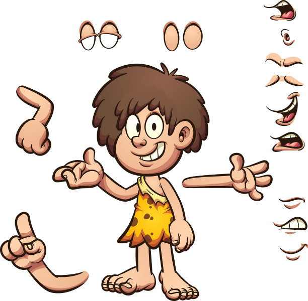 山洞里的男孩图片下载