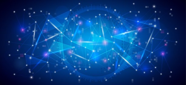 抽象的三角线背景图片下载