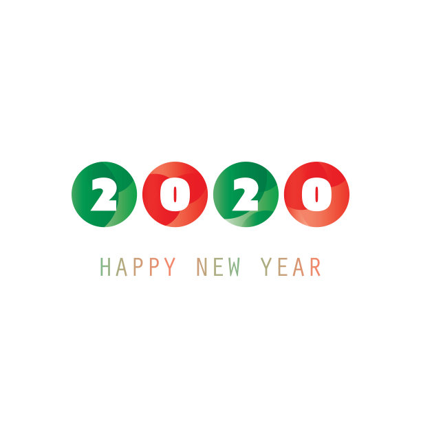 新年贺卡背景- 2020图片下载