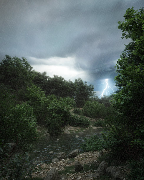 雨天图片下载
