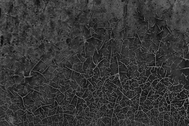 裂缝破坏纹理背景黑白抽象对比背景图片下载