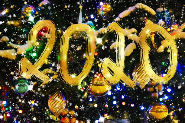 缤纷灿烂的新年幻想图片下载