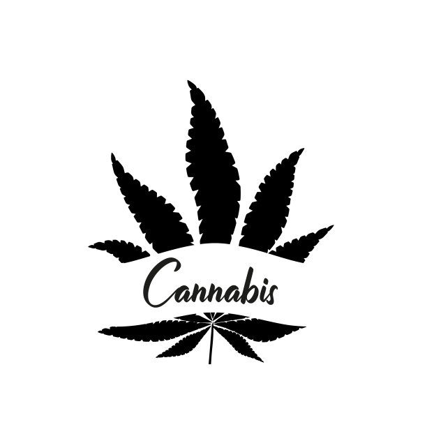 大麻,大麻图标。一组医用大麻图标。毒品消费。图片下载