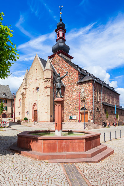 圣詹姆斯天主教堂，Rudesheim图片下载