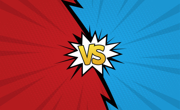 对战标志概念：冠军或比赛的体育挑战图片下载