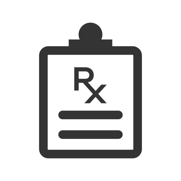 医疗处方图标图片下载