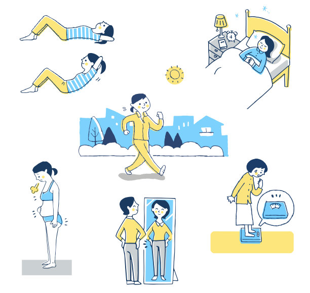 各种饮食场景的集合图片下载