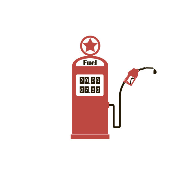 加油站的海报图片下载