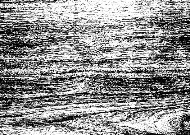 黑白垃圾城市纹理向量与复制空间。抽象的插图表面灰尘和粗糙的墙壁背景与空模板。遇险或污垢和伤害效果概念-向量图片下载