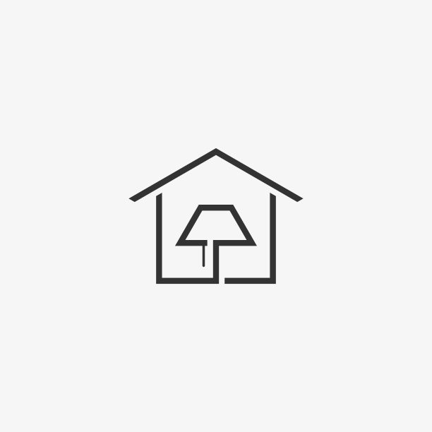 Home Light插图矢量模板图片下载