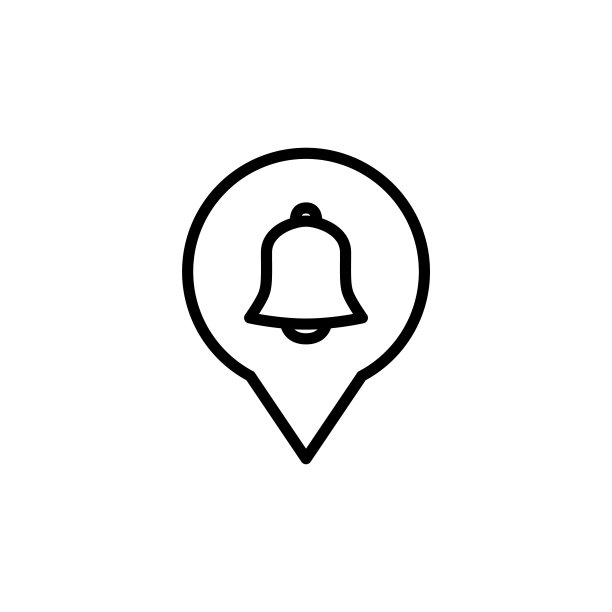 简洁通知线型图标图片下载