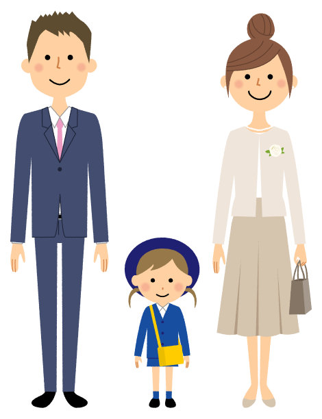 家庭、入学仪式、幼儿园图片下载