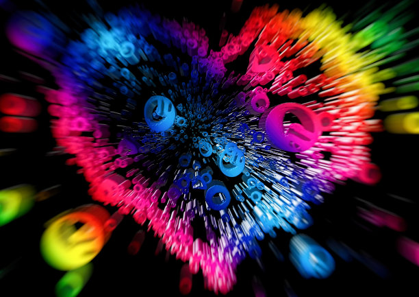 摘要红心背景图片下载