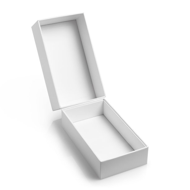 打开白色盒子上的白色图片下载
