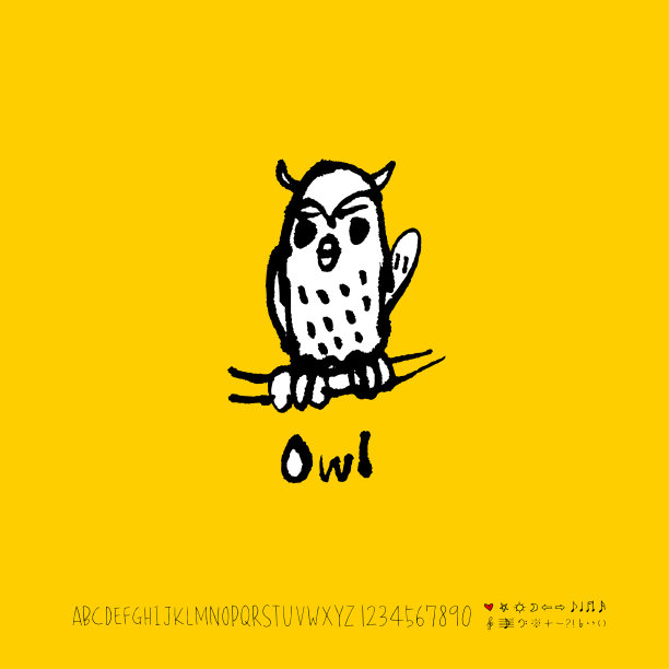 字母说明图片下载