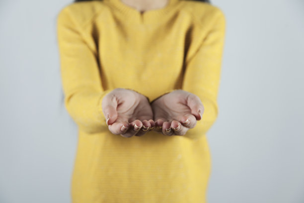 女人手空手掌图片下载