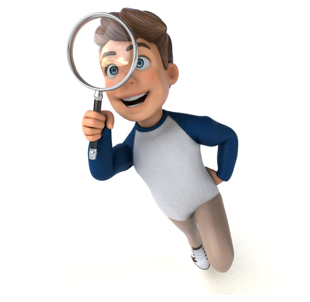 3D卡通人物有趣的少年图片下载