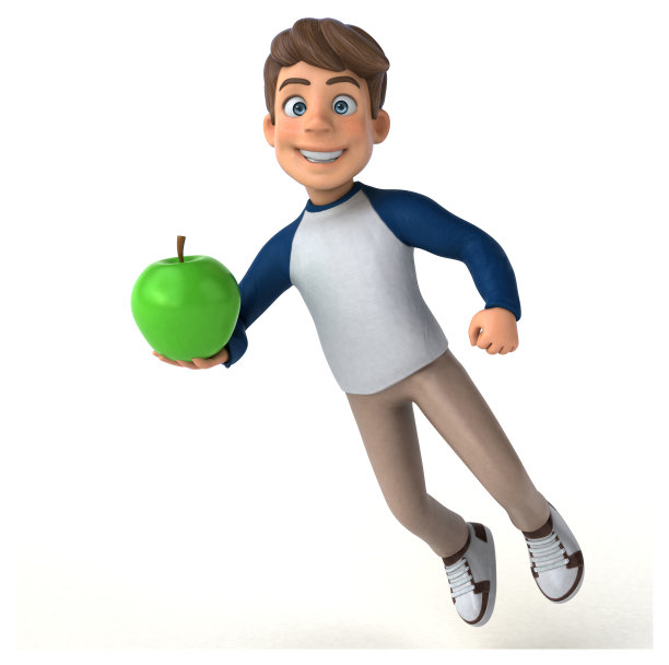 3D卡通人物有趣的少年图片下载