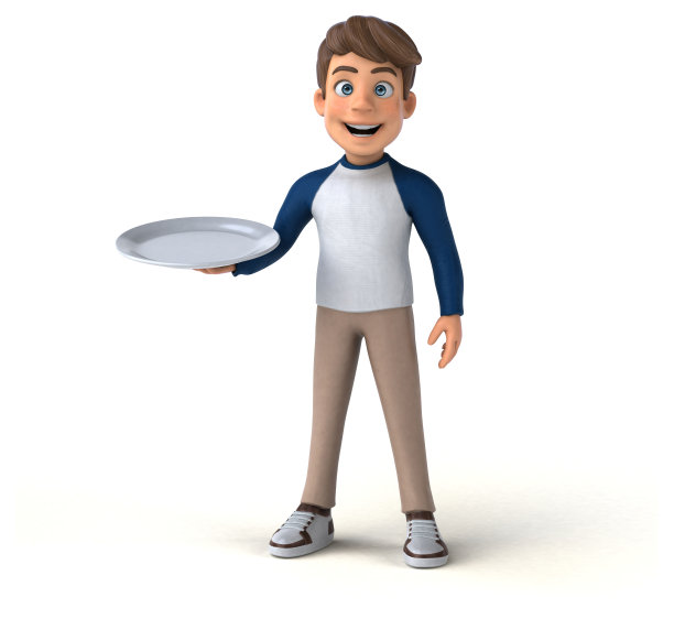 3D卡通人物有趣的少年图片下载