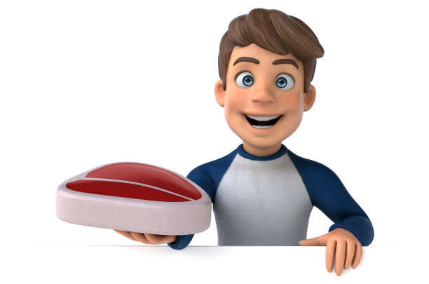 3D卡通人物有趣的少年图片下载