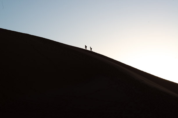 摩洛哥Merzouga的沙漠沙丘图片下载