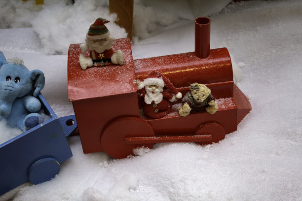 圣诞街装饰图片下载