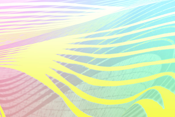 美丽多彩的多线条抽象曲线形状的背景图片下载