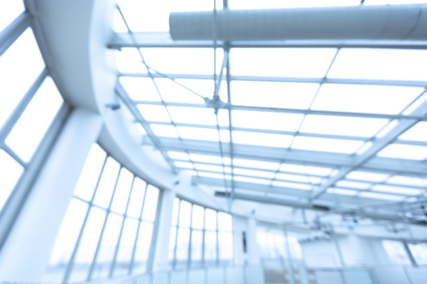 散焦城市内部图片下载