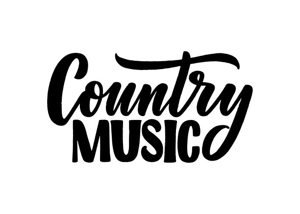 乡村音乐字母报价的节日现场活动海报概念。纹理的插图。牛仔印花设计的搞笑标语。图片下载