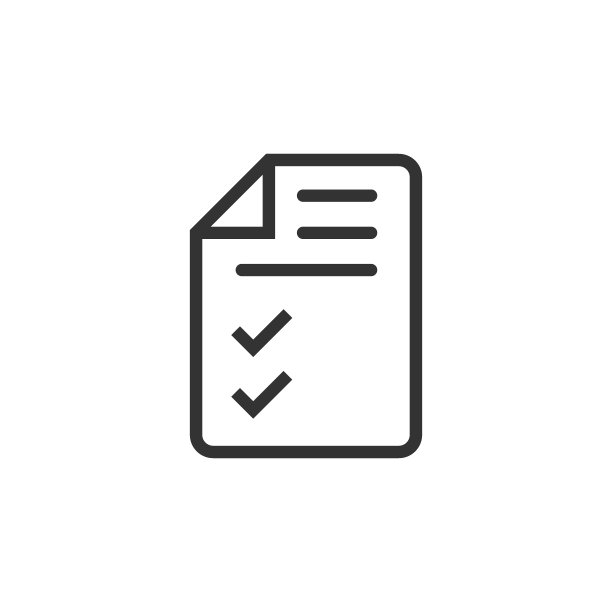扁平风格的文档清单图标。白色背景上的报告矢量图。文件表格商务概念。图片下载