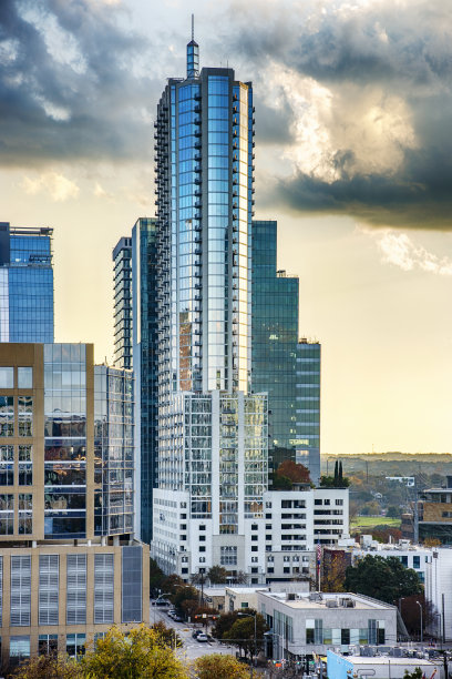 市区住宅摩天大楼图片下载