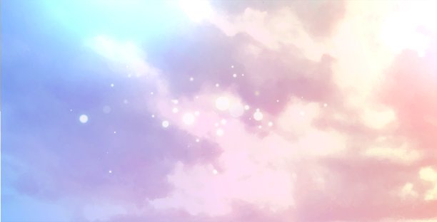 当代抽象梯度天空背景。生动的彩色逼真的矢量云图片下载