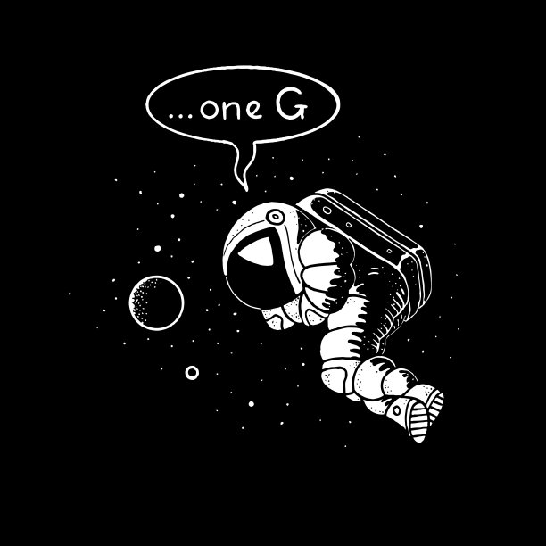 宇航员睡在宇宙矢量插图。带有宇航员的方形横幅图片下载